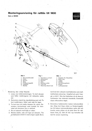 Manual Stuurslot