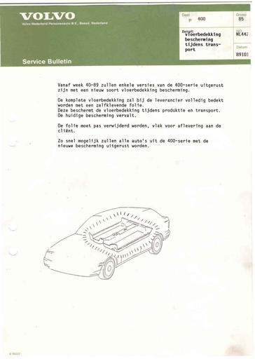 Bulletin 400 Vloerbedekking bescherming Okt'89