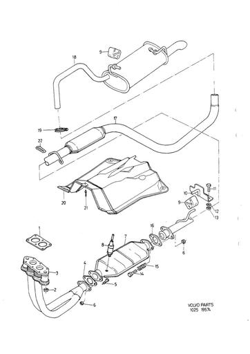 Uitlaatsysteem B18EP, FP CH 486113, B18Turbo Automaat