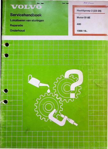 Motor B18E 480 Compleet '86