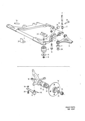 Subframe voor