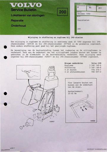 Bulletin 200 Voorstoelen Okt'90