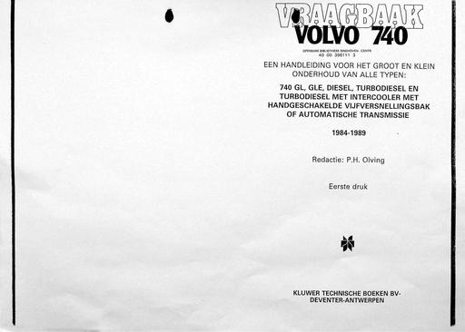 740 Koeling en verwarming '84 '89