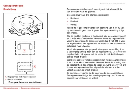 Gasklepschakelaar