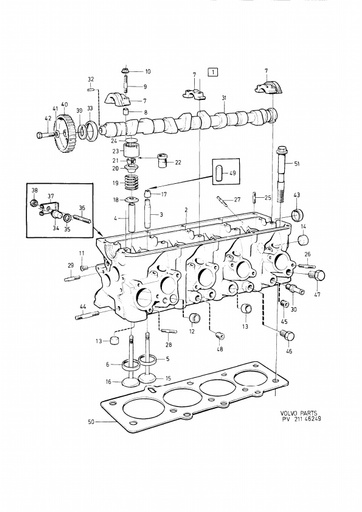 B200, B230 Cilinderkop