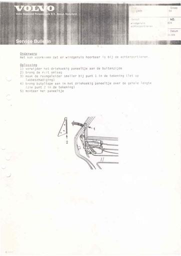 Bulletin 400 Windgeruis portieren Okt'95