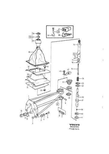 M46 Versnellingspook