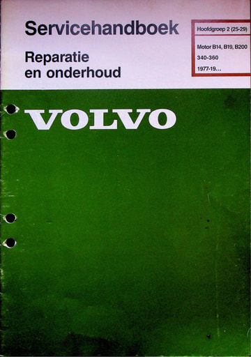 Rep  Onderh  B14, B19, B200 Uitlaat '77 '91