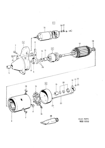 B200 Bosch Startmotor