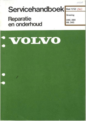 Rep  Onderh  Smering 240 260 343