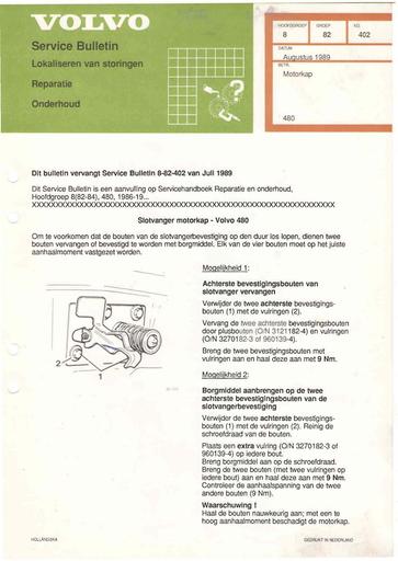 Bulletin 480 Motorkap Aug'89