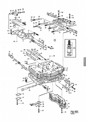 AW71 Klepmechanisme