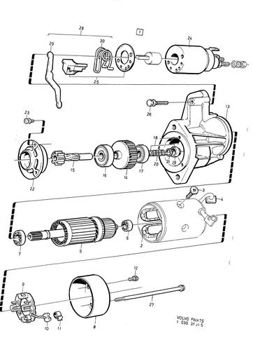D24TIC Startmotor