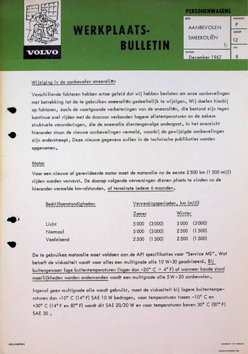 Bulletin Olie '50 '67
