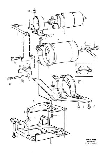 Brandstofpomp B200F, B230F