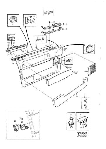 Voordeurpanelen 1990