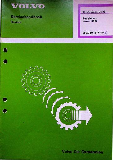 760 780 Revisie B280 '87 '90