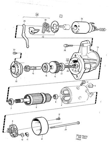 Startmotor DSL