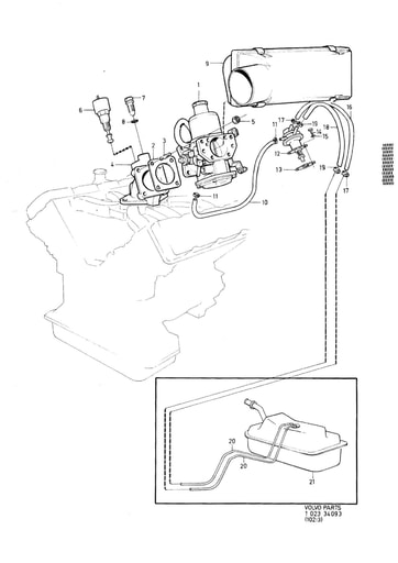 B27A, B28A Carburateur systeem