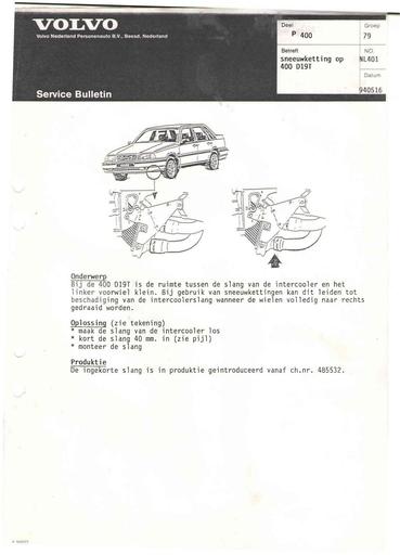 Bulletin 400 Sneeuwketting D19T Mei'94