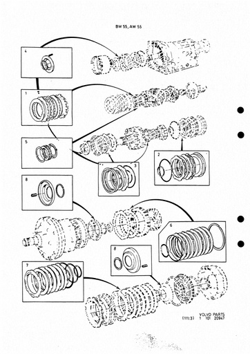 BW55, AW55 Reparatiesets