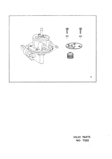Brandstofpomp reparatieset