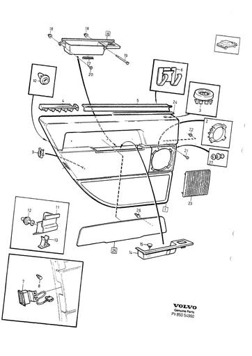 Achterdeurpanelen 1990
