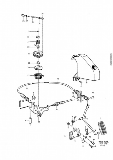 B27A, B28A Carburateur aansturing