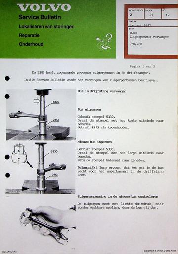 760 780 B280 Zuigerpenbus '87