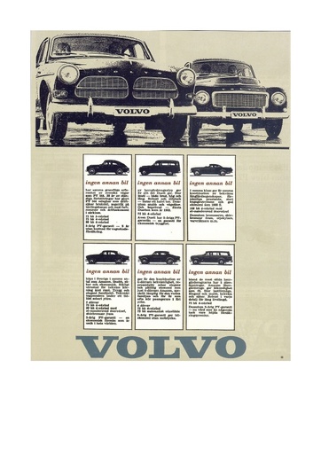 Volvo modellen 1962