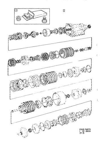 AW71, ZF22 Repair kits