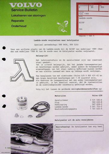 700 B230F Labda sonde '89