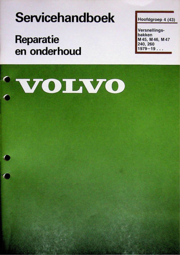 Servicehandboek M45, M46, M47 '79