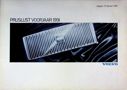 Prijslijst Voorjaar 1991