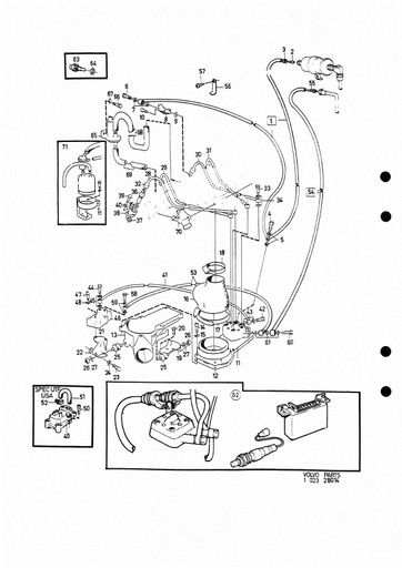 Brandstofsysteem 1977