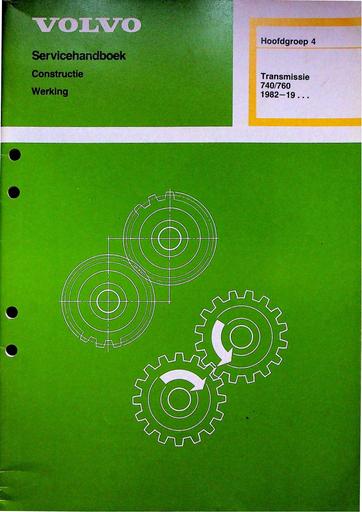 740 760 Transmissie '82 '92