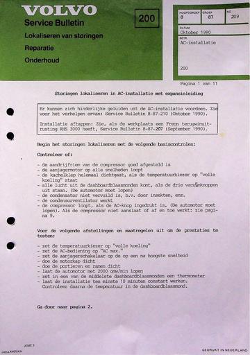 Manual 200 Storingen AC Okt'90