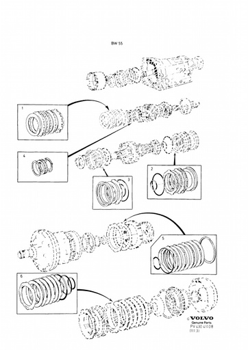 BW55 Reparatieset