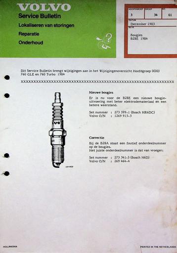 760 Bougies B28E '84