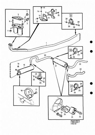 B20A 1976  Uitlaatsysteem