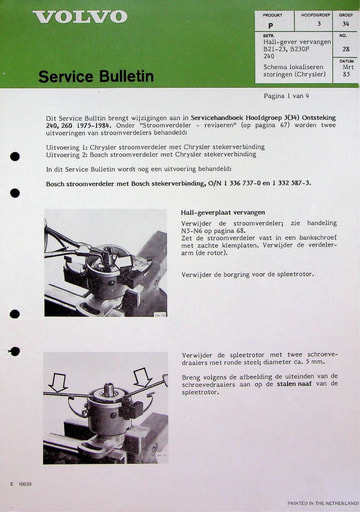 Bulletin Hall gever B21, B23, B230F
