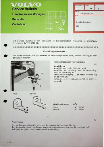 Bulletin 480 Steun remleiding Nov'86
