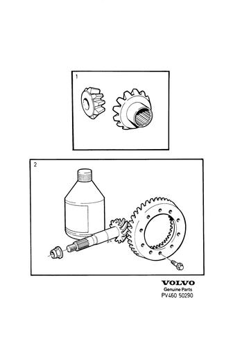 Differentieel Repair kit