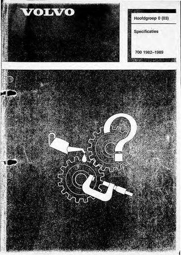 700 Specs B200, B230 '86 '89