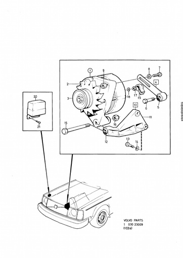 B17, B19, B21, B23 Dynamo compleet