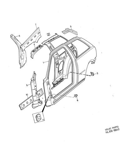 Zijkant Carrosserie