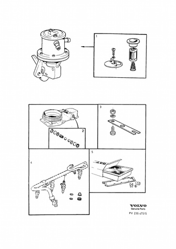 Brandstofsysteem Reparatiekits