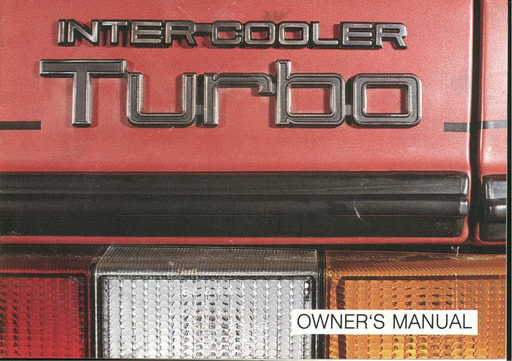 B21FT Intercooler Owners Manual