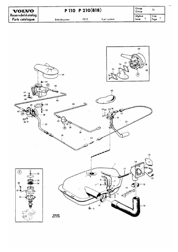 P 210 Brandstofsysteem