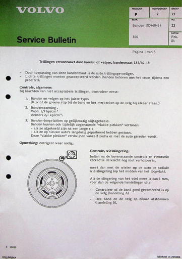 Bulletin Trillingen Achterwiel 360